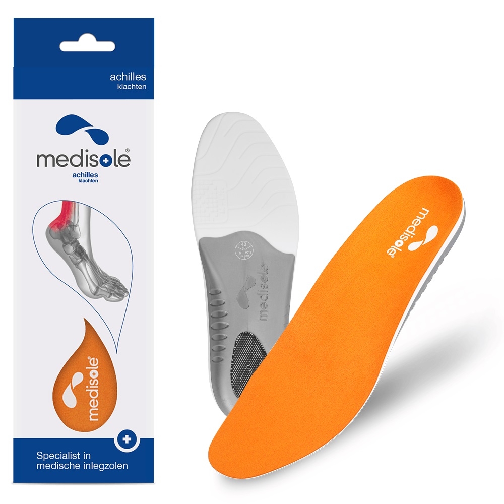 Medisole Medische inlegzolen Achilles klachten -  heren maat 43