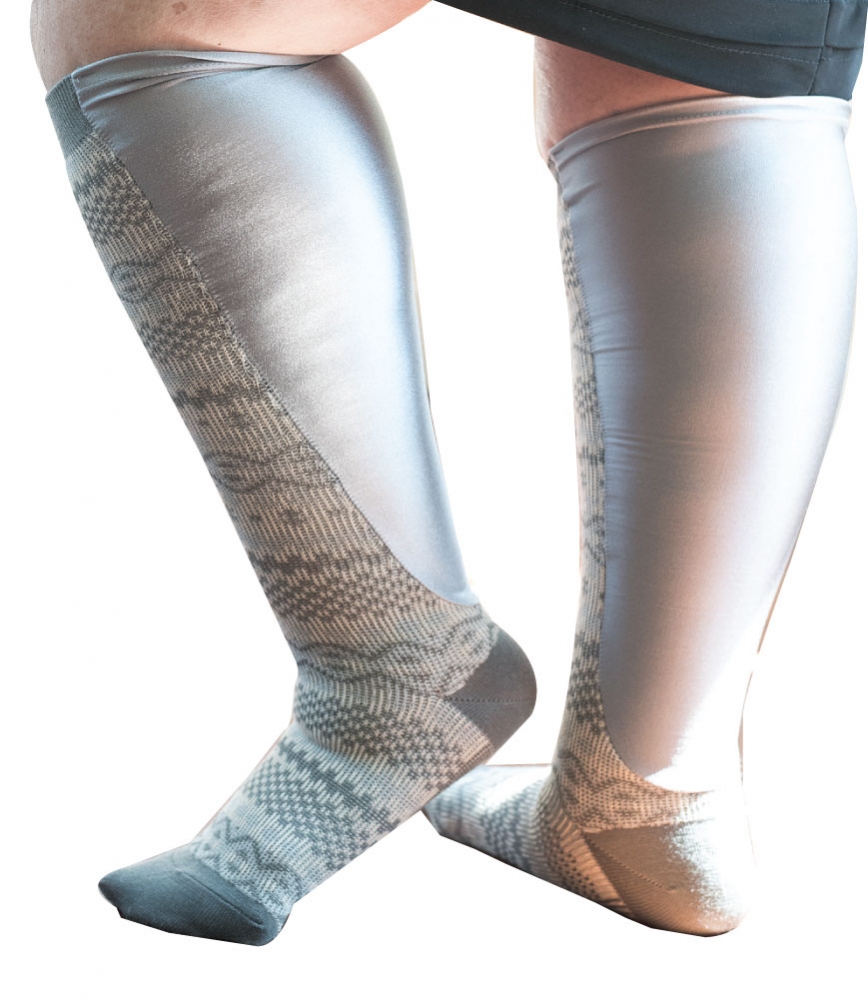 Xpandasox Fairisle  - grijs  41 - 43